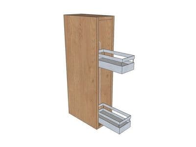 150mm Pull Out Wall Unit 720mm High With Pull Out