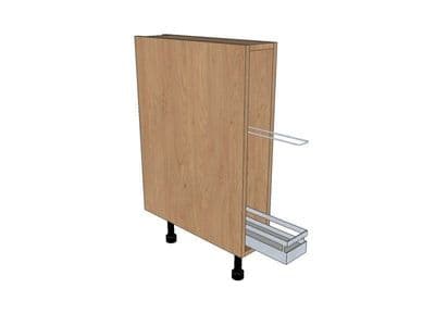 150mm Tray Base Unit With Classic Tray Pull Out