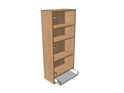 500mm Dresser Unit 1 Drawer To Suit 900mm Wall Units