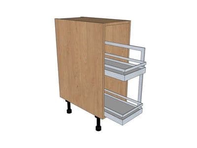 Aconbury Shimmering Matt 600mm Pull Out Base Unit With Arena Pull Out