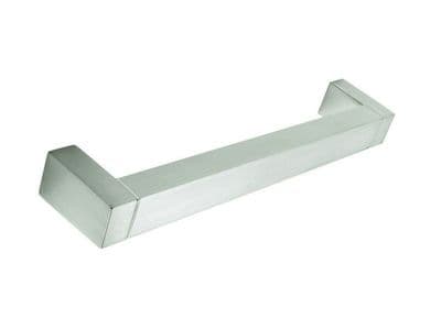 Bar handle square, 160mm, stainless steel effect  - H24