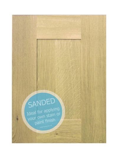 Broadoak Sanded Sample door - 570x397mm