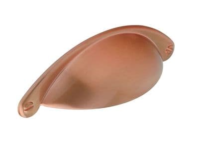 Cup handle, 64mm, bright Copper effect