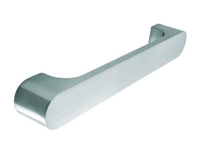 D handle, 224mm, stainless steel effect  - H13