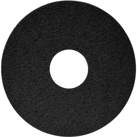 15" Black Cleaning Pad