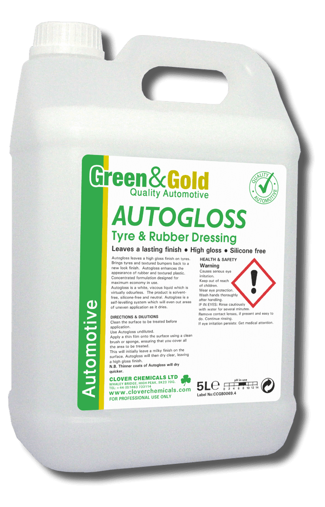 Clover Autogloss - Tyre and Rubber Dressing