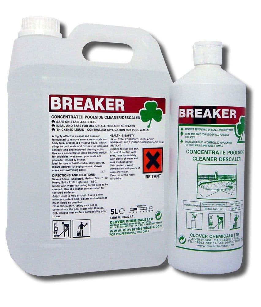 Clover Breaker - Concentrated Poolside Cleaner & Descaler