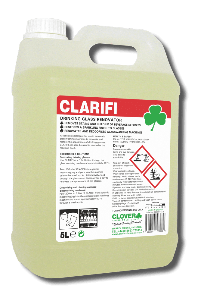 Clover Clarifi 5L - Drinking Glass Renovator