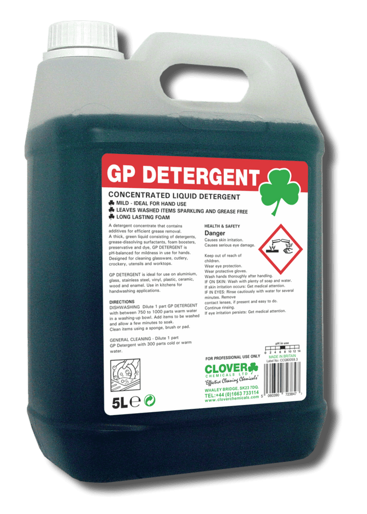 Clover GP Detergent - Neutral Washing Up Liquid