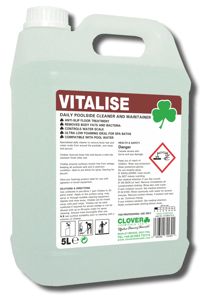 Clover Vitalise 5L - Daily Poolside Cleaner/Maintainer