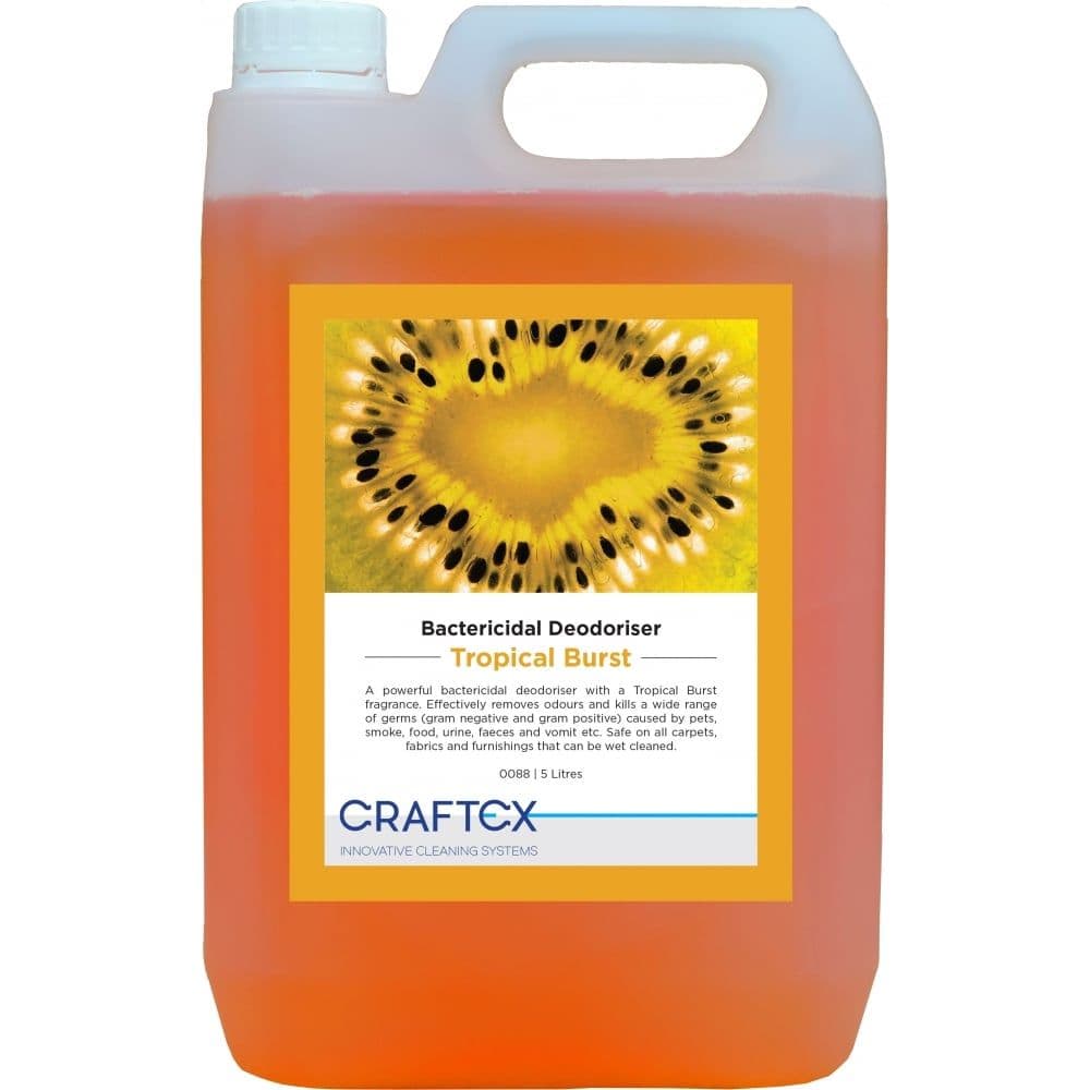 Craftex Bactericidal Deodoriser - Tropical Burst 5L
