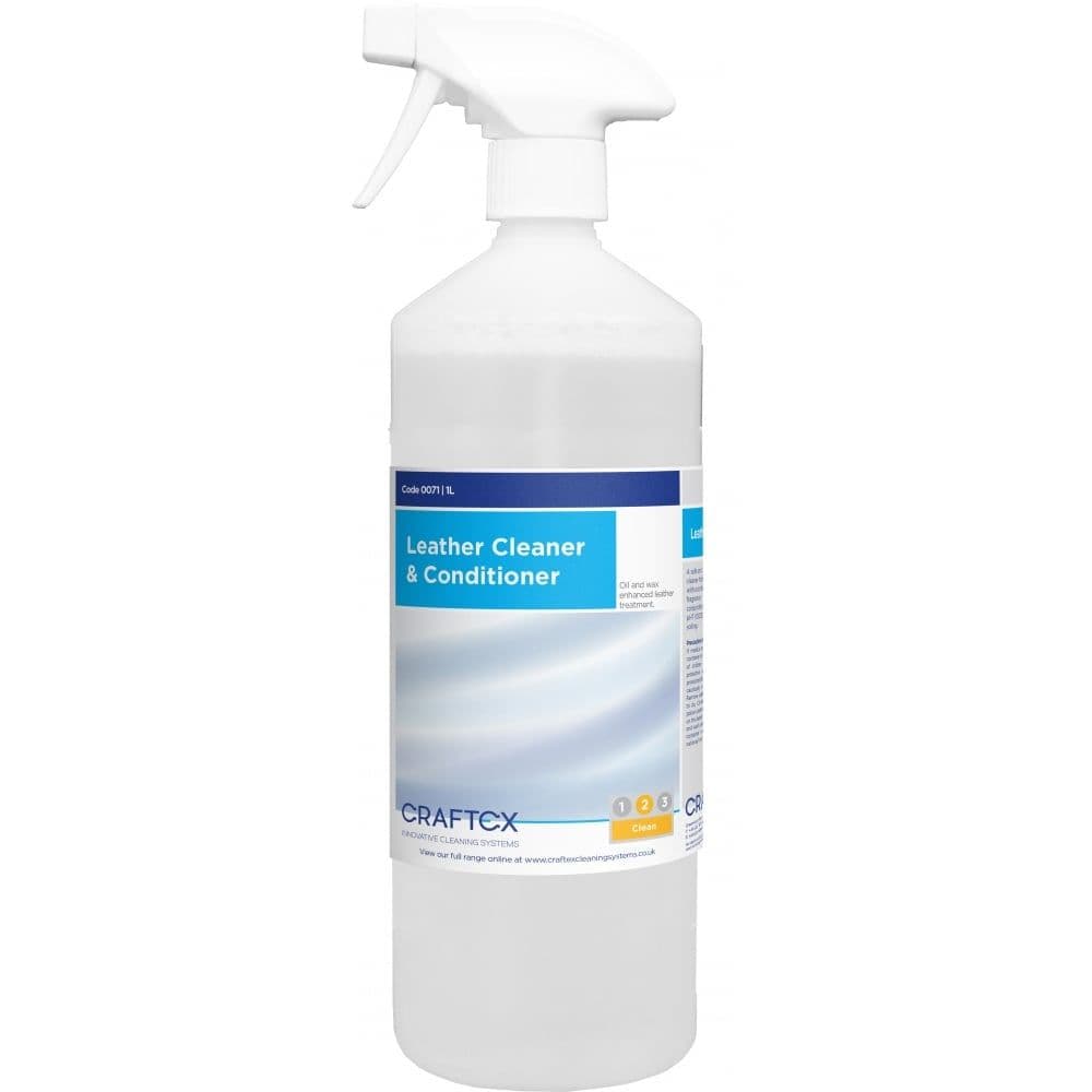 Craftex Leather Cleaner and Conditioner Trigger Spray 1L