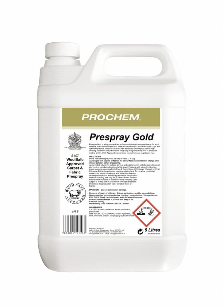 Prochem Prespray Gold 5Ltr