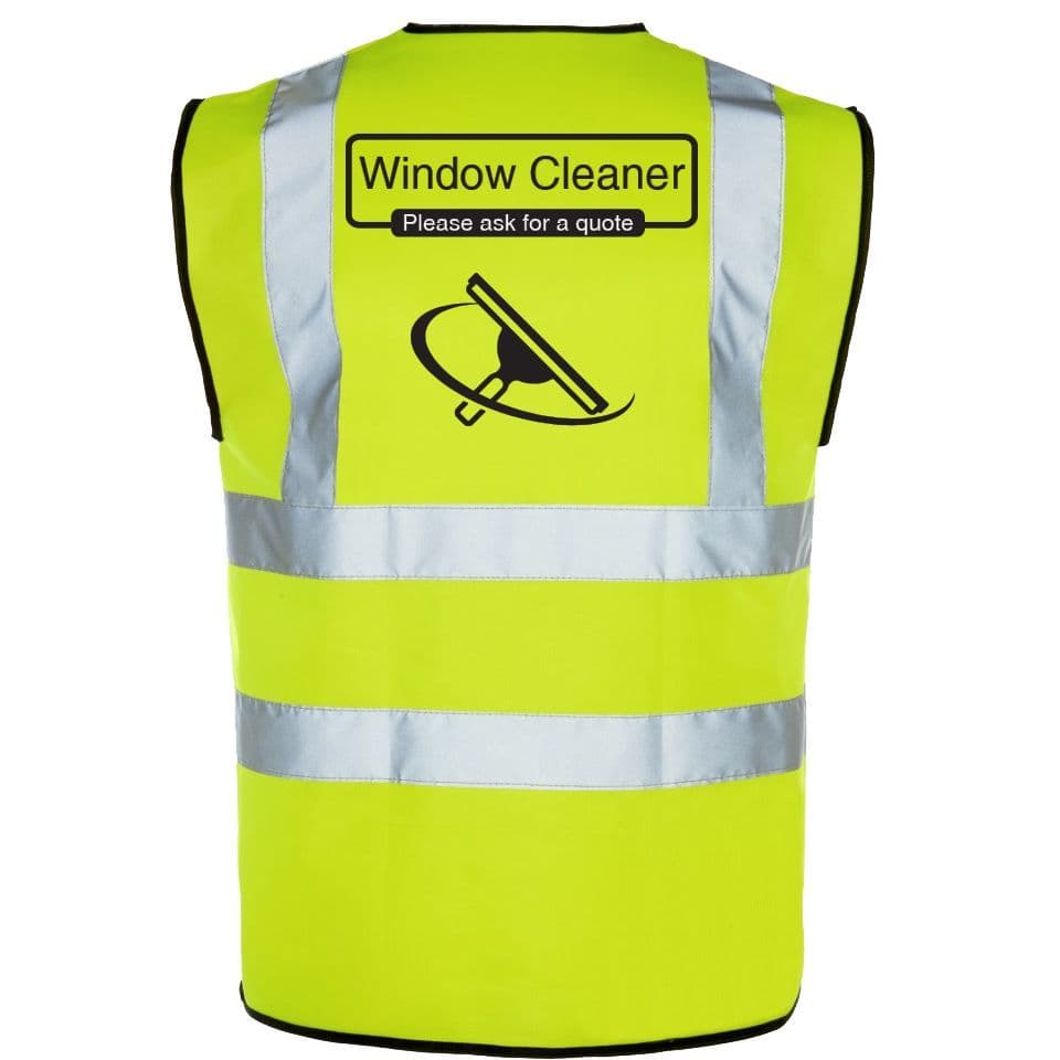 Window Cleaning Hi-Vis Vest
